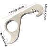 Apribottiglie Monomano Facile da Usare Apribottiglie Magnetico Apribottiglie per Birra Portatile per Cucina Bar O Ristorante Regalo per Uomini