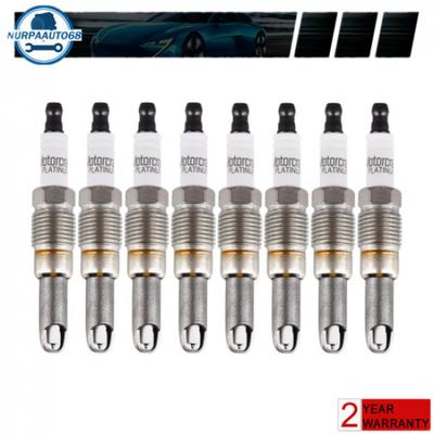 8 Stück Platin-Zündkerzen SP-515 Passend für Ford F150 5.4L PZH14F Motorcraft SP546