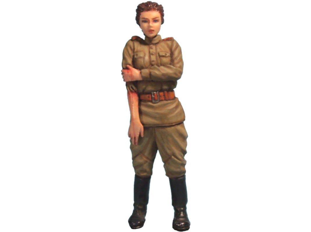 

Aurora Model Военный WWII Российский Женский Танковый Экипаж Гаражный Кит Фигурка ML09 1/35