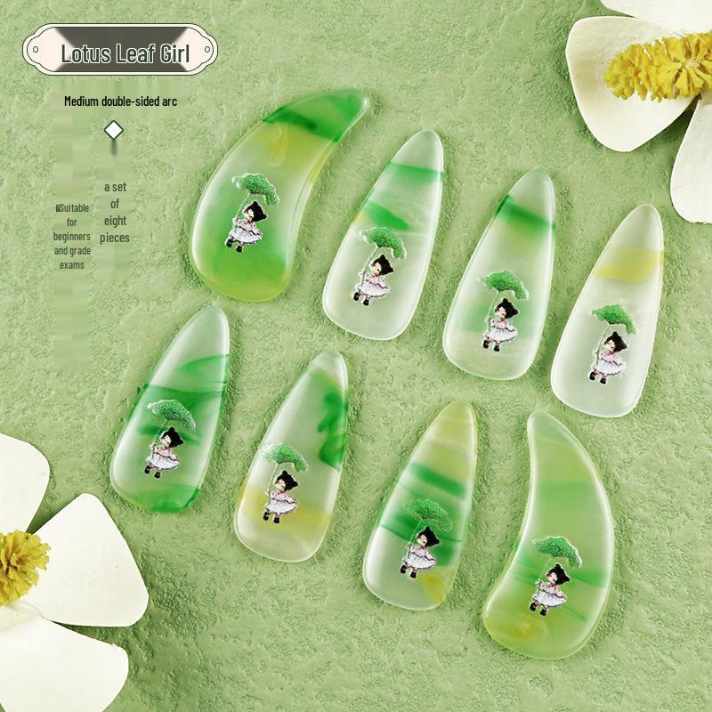 

Golden Cicada Cartoon Guzheng Fingernails for Adults & Beginners
