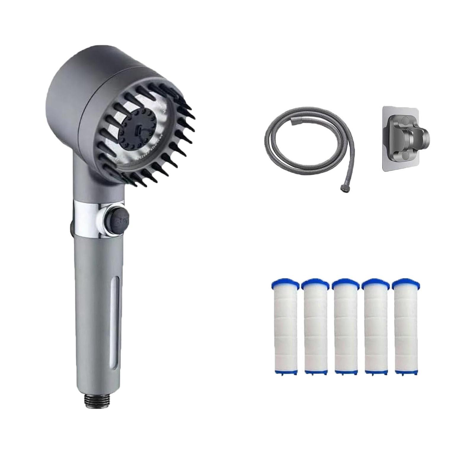 

Сильный напорный душ, фильтр для душа в ванной, набор для душа One Size