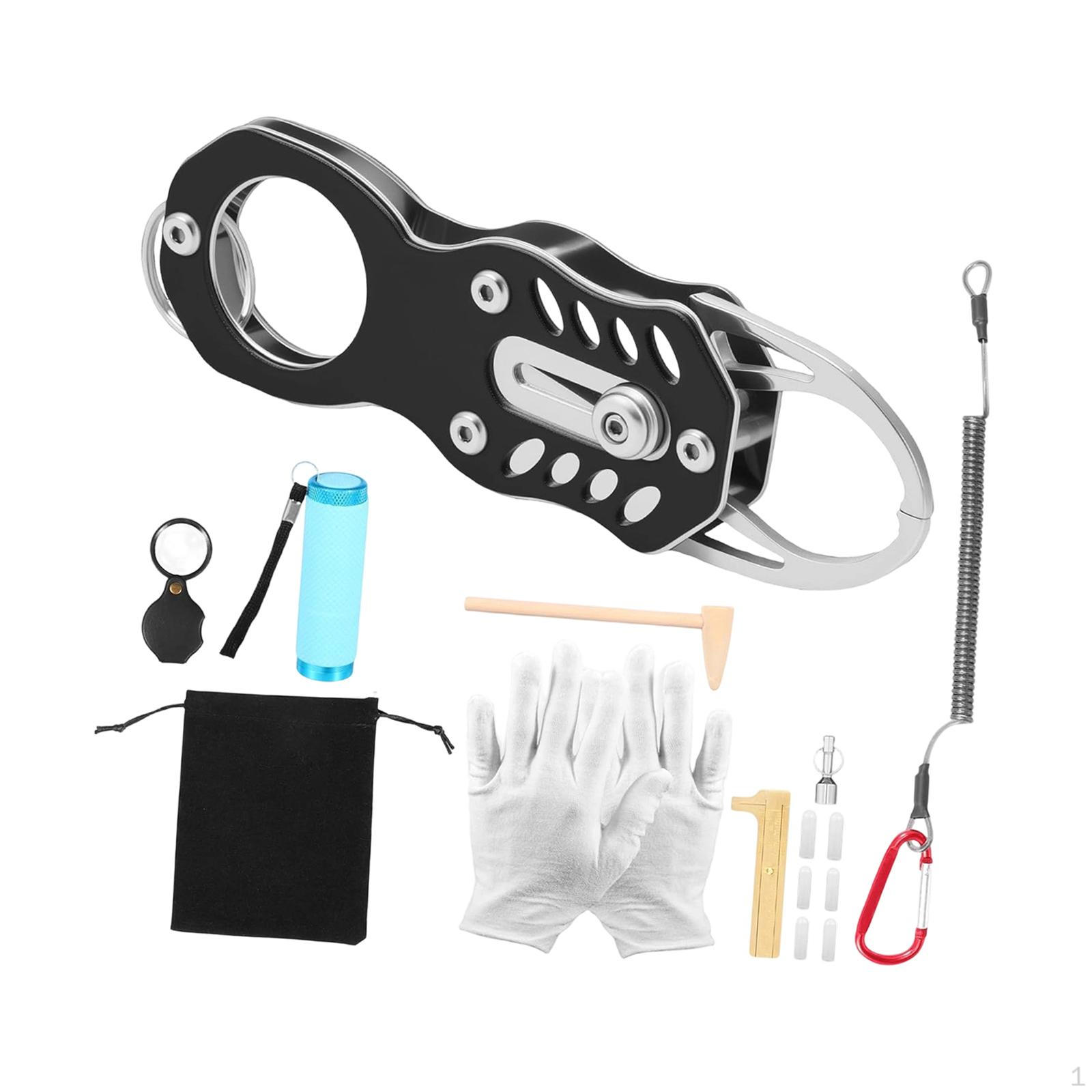 

Pinger Test Kit Tool Portable Professional Metal with Storage Bag Validation Via Ping Resonance