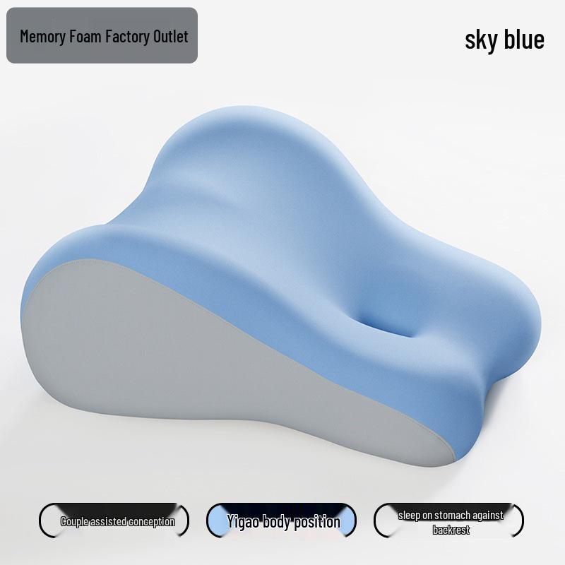 Tragbares Multifunktionales Memory-Schaumstoffkissen: Ideal für Nickerchen, Handynutzung, Rückenunterstützung und Beinhochlagerung.