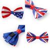 Stilvolle Union Jack USA Flagge Seidenfliege für Kostüme