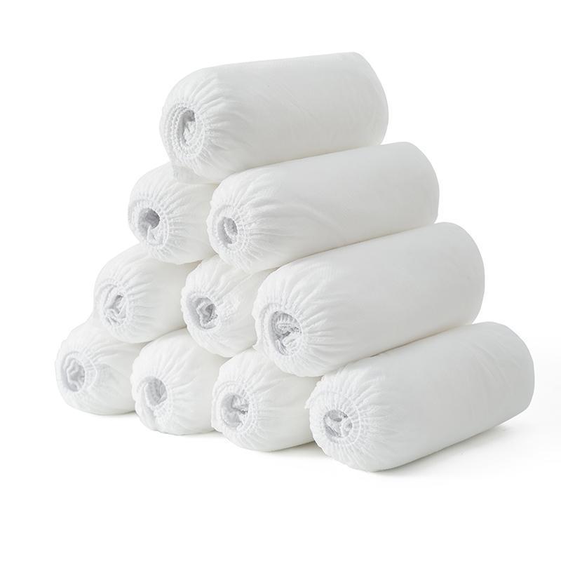 Plus Size Durable Non-Woven Indoor Shoe Covers for Adults and Children - Dustproof and Thickened