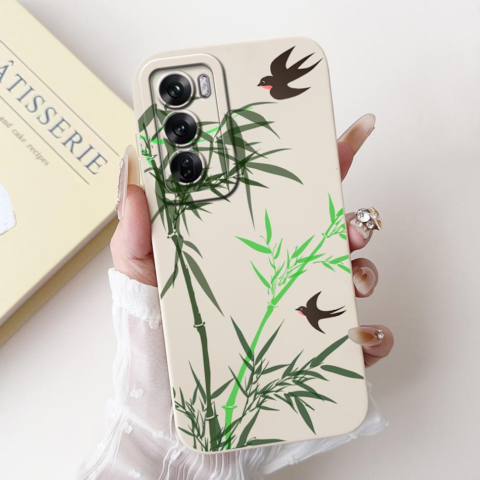For OPPO Reno12 12Pro Elegant Butterfly Floral Phone Case For Oppo Reno12 Pro Reno 12 5G CPH2625 CPH2629 Soft Silicone Cases