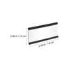 Protective Film C Channel Label Holder Strong Magnet Shelf Label Holder  Warehouse Organization