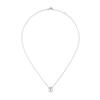 LLOYD Everlasting Round Plain Silver 925 Necklace LLNS22306SWY