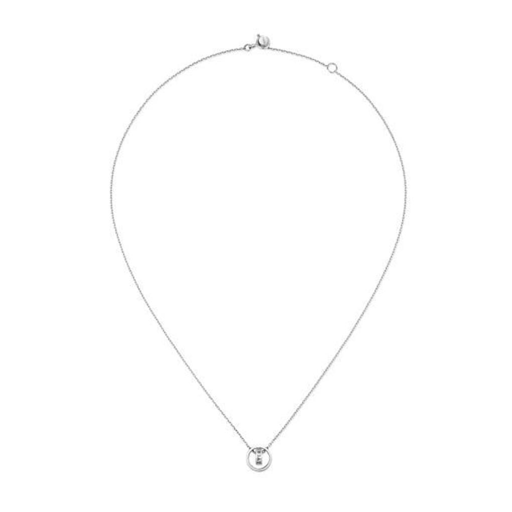 LLOYD Everlasting Round Plain Silver 925 Necklace LLNS22306SWY