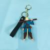 Myth Unique Black Sun Wukong Keyring Cartoon Pvc Doll For Memorable Gift Occasions
