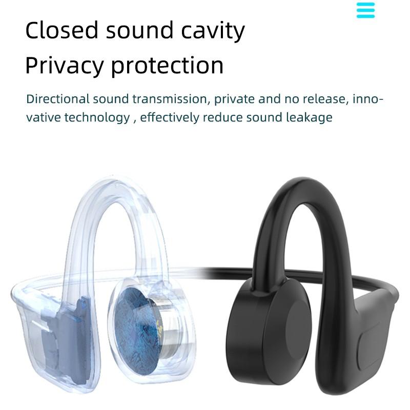 Concetto Conduzione ossea Auricolare Bluetooth Impermeabile Cuffie Sportive No  In Ear Hanging Ear Hook Stereo Sound Music Wiress Headset acquista in modo  economico — spedizione gratuita, recensioni reali con foto — Joom