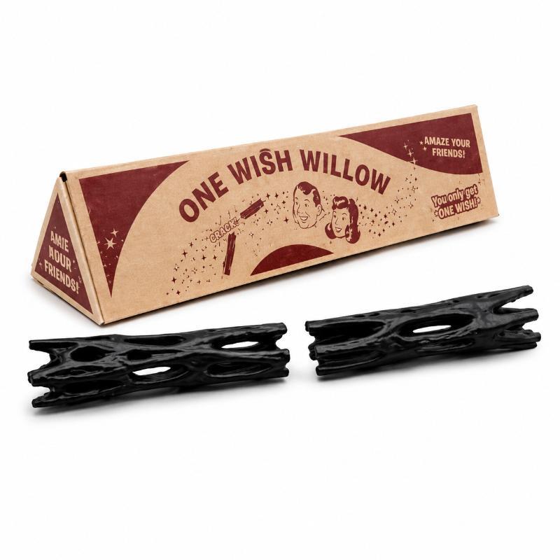 Creative 3D Printed Willow Wish Sticks Snap Design Plastic Wish-Making Sticks for Bridal Shower Party Favor Souvenirs