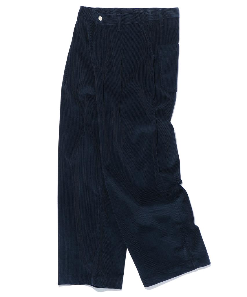 CPGN STUDIO Balloon Wide Corduroy Pants Navy