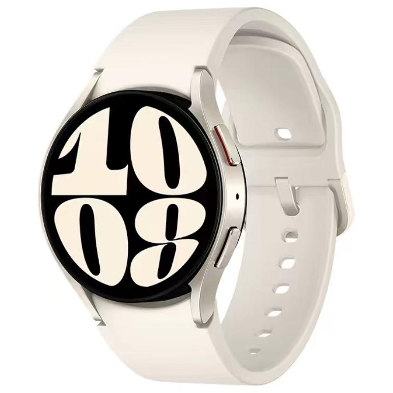 

Silicone Strap For Samsung Galaxy Watch 7/6/5/4 40mm 44mm 5 Pro Original Bracelet No Gap Galaxy Watch 6 4 Classic 47mm 43mm Band Watch 7 40mm 44mm