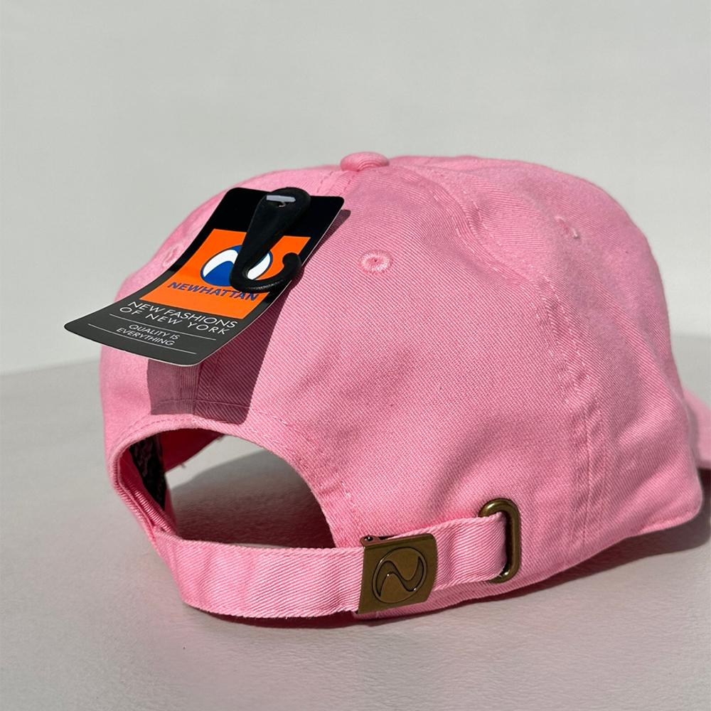 Nyuhaeteun Washed Ball Cap (Light Pink)