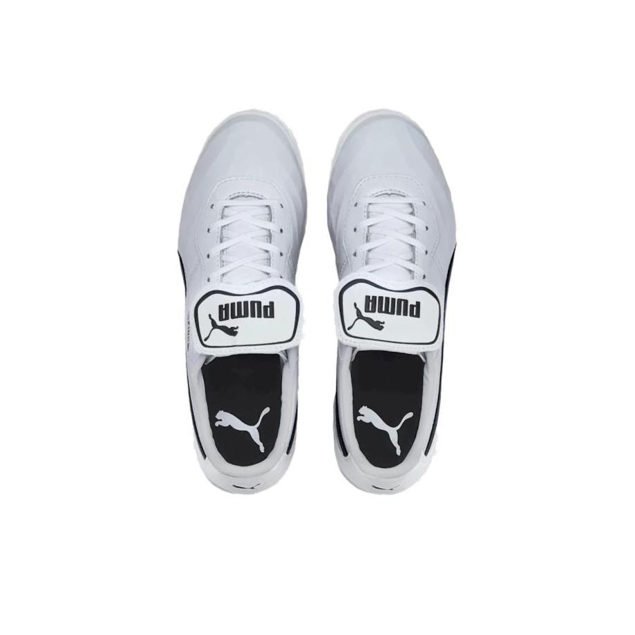 Puma King Top TT White Men Sneakers Black 105734-02