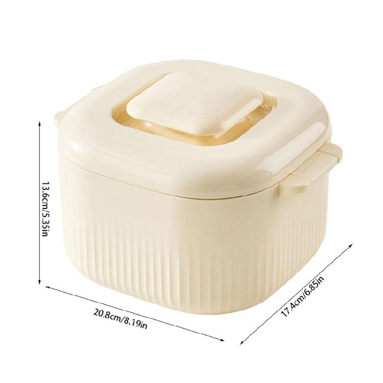 Protective Square Style Lunch Box Manufactured Using Safe Plastic Convenient Gym Meal Container For Active everyday