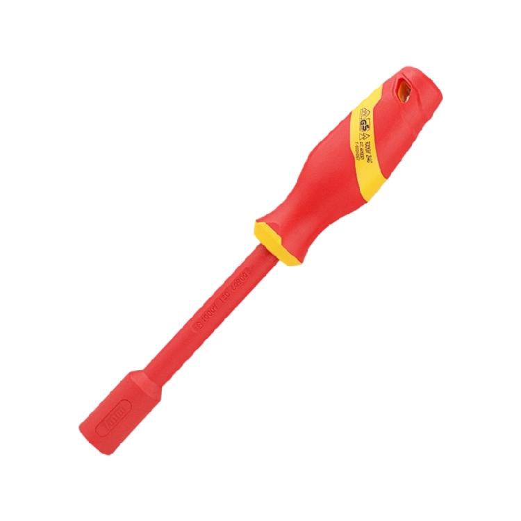 Professional Insulated Socket Wrench 1000V Safety Electrical Work Hexagonal Socket Screwdriver Tool For Electrician