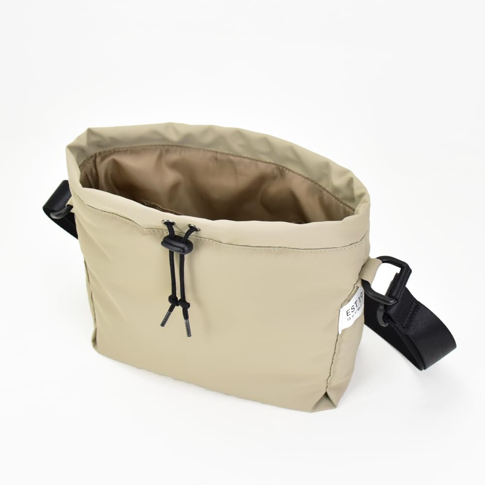 Aventura Soft Drawstring Shoulder Bag SFS-30727, Beige