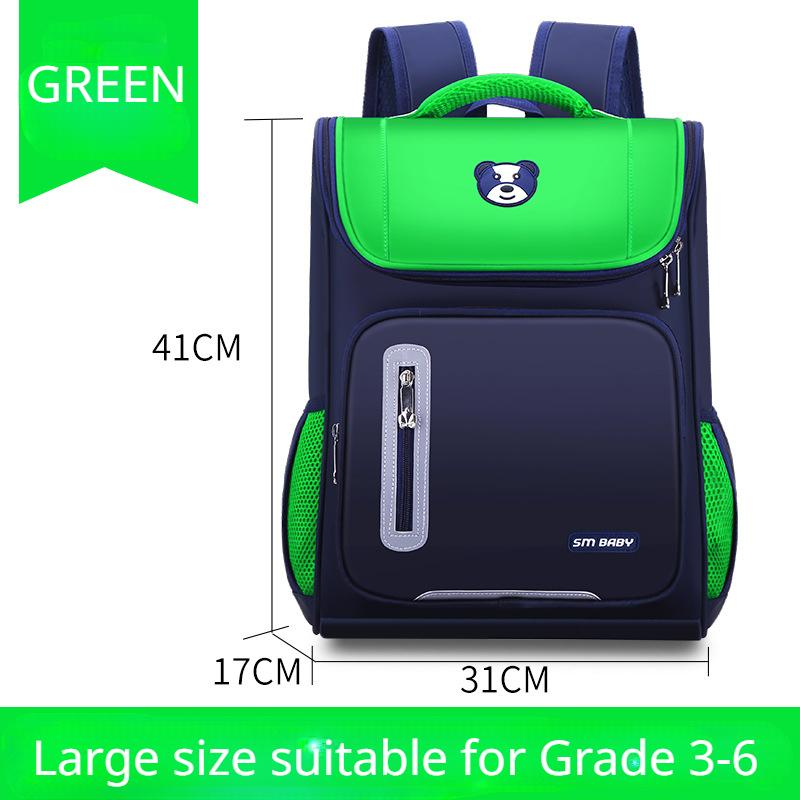 2023 New Primary School Grade 1-6 School Bag Lightweight Neck Protection Children Backpack Unisex Kindergarten Full Open Shoulder Bag