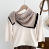 Star Cotton and Linen Feel Cashew Flower Silk Cotton Small Square Scarf Women's Spring and Autumn New with Shirt Decorative Silk Scarf
