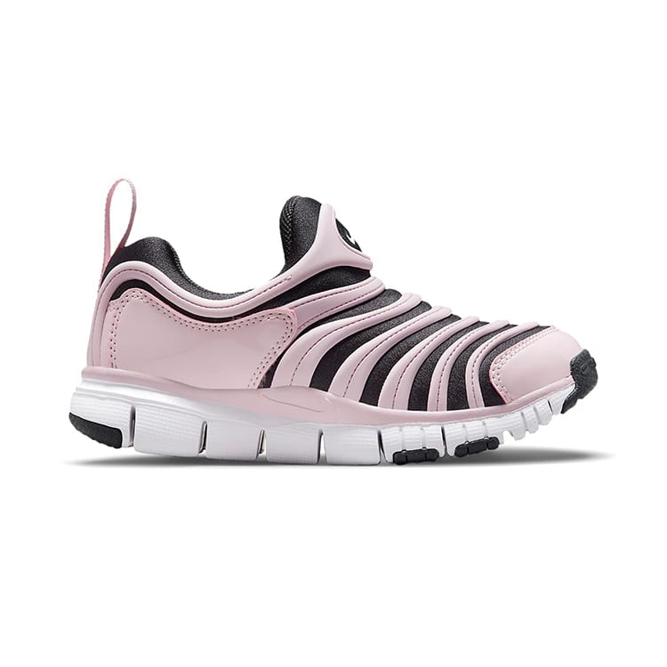 Nike Dynamo Free Low top Sports Casual Shoes Black Pink Children Aged 3 7 Years Old 343738-027