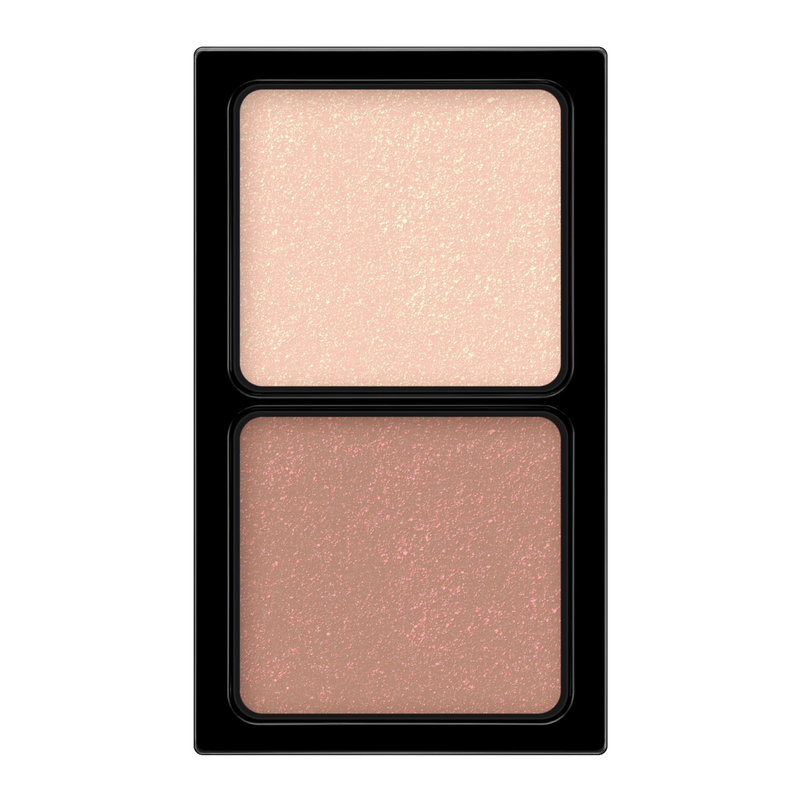 

KANEBO Eye Color Duo EX12 Eyeshadow 1.4g Latte Vell: Latte-toned warm-tone eye color. Can also be used as nose color, cheek color, contouring, and