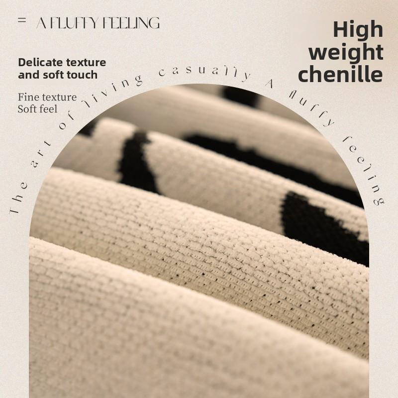 Modern Simple Wavy Herringbone Chenille Sofa Cover Universal Towel for All Seasons A Whole Full Cover Blanket and Easy To Clean