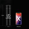 Smart termosmugg för bil 500 ml Bärbar temperaturvisning Vattenflaska för LEXUS ES LS UX NX RZ RX LC IS GX Lexus Biltillbehör
