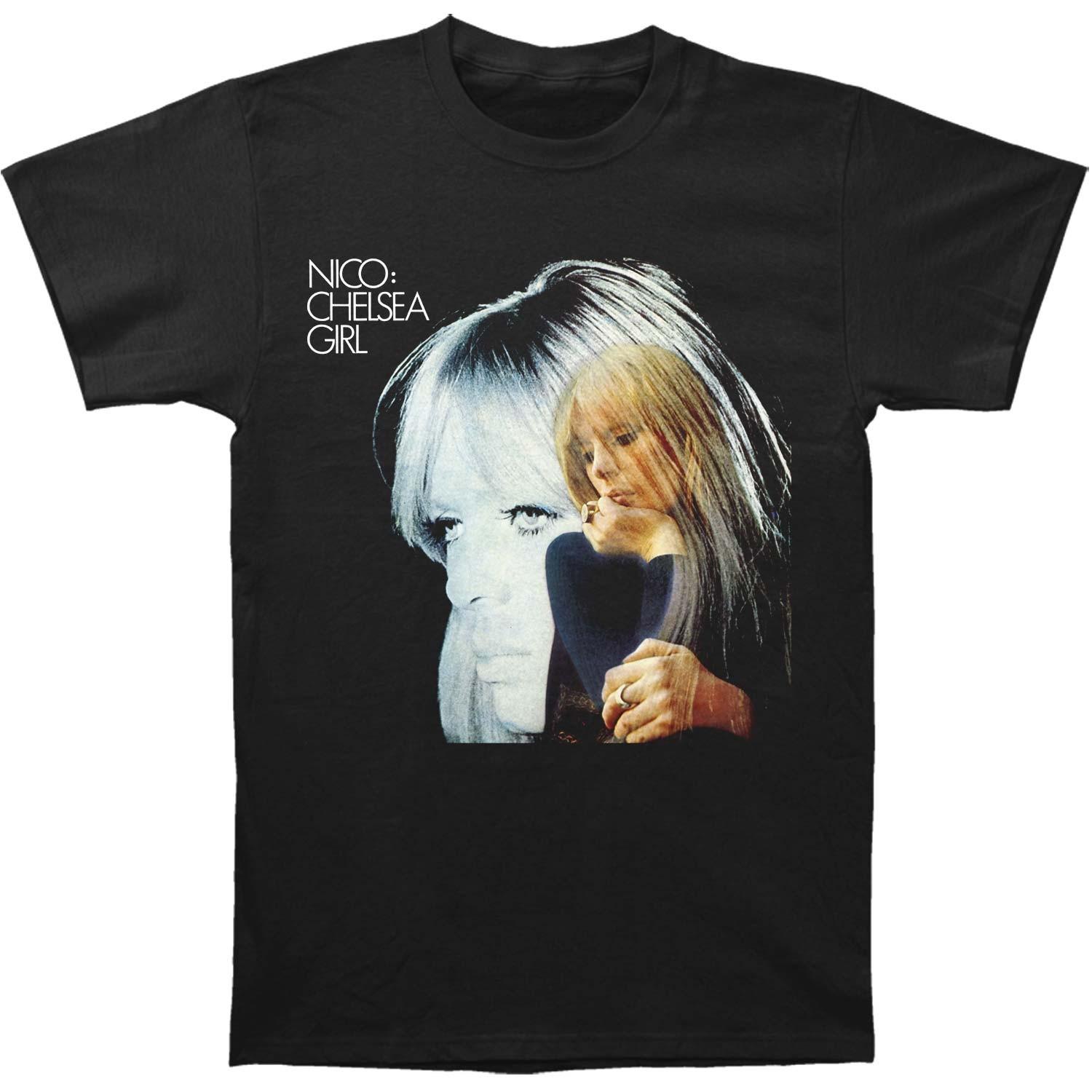 Men s Nico Chelsea Girl Slim Fit T-shirt XXXX-Large Black L