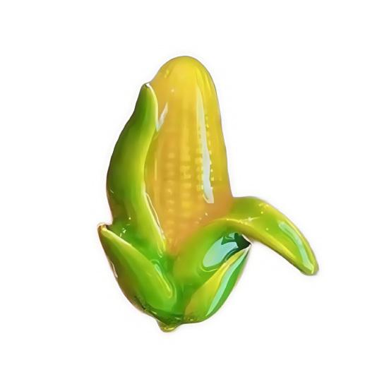 

Brooch Mini Corn Design Decorative Pin Translucent Glaze Vivid Color Dress Badge Cardigans Suits Shirts T-Shirts Scarf Bag Clip A