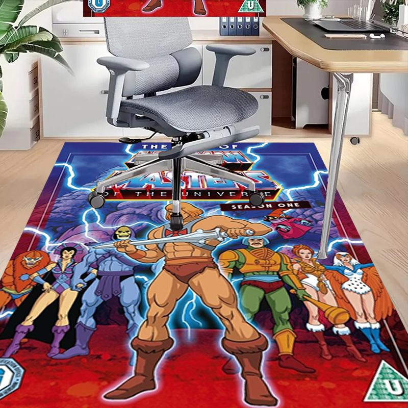 Heman Masters Universe Season One Carpet For Playroom Bedroom Living Room Sofa Home Decorkids Game Area Rug Nonslip Floor Mat