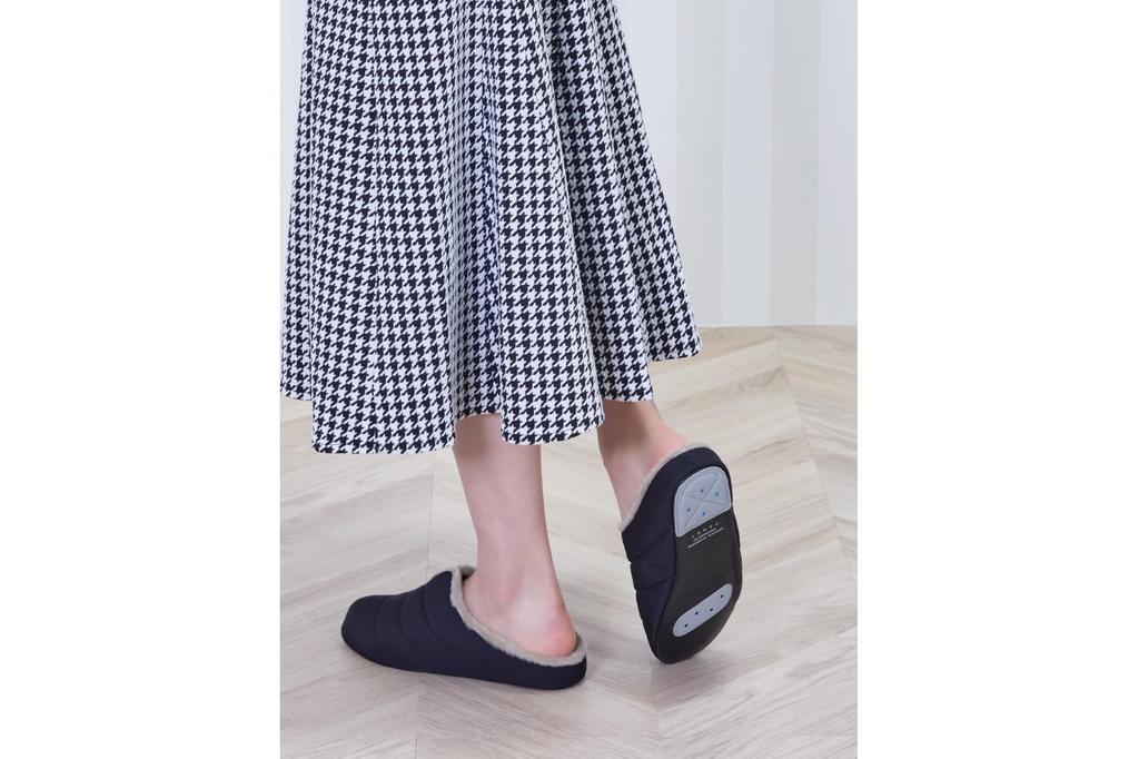 Pansy 9322 Lightweight Boa Indoor Size S Women's Shoes, Antibacterial, Wine,