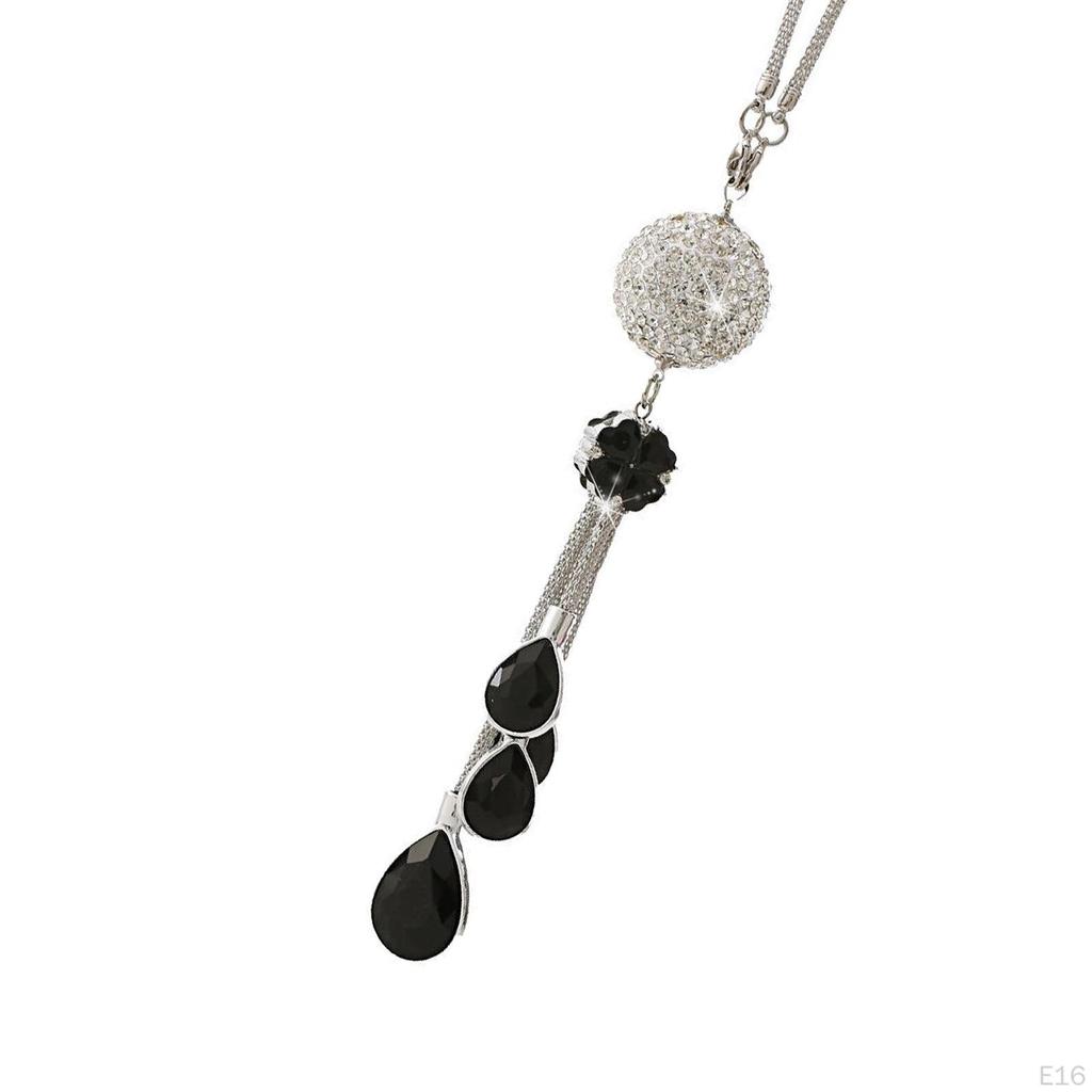 Bling And Drops Car Accessories, Decoration Pendant Crystal Rhinestone Shiny Ornament