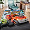 1pc Blaze and the Monster Machines Design Area Rug - Non-Slip, Soft & Cozy Floor Mat for Living Room, Bedroom, Office - Indoor/Outdoor Decorative Carp