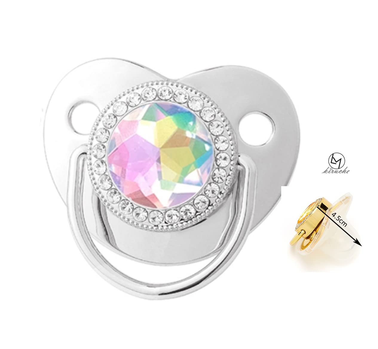 

Соска-пустышка Nook Pigeon для Включает Стерилизацию Предотвращает Выпячивание Помогает Ребенку Спать Индивидуальная Упаковка для kiruche Новорожденных, Футляр, Зубы, Хорошо,