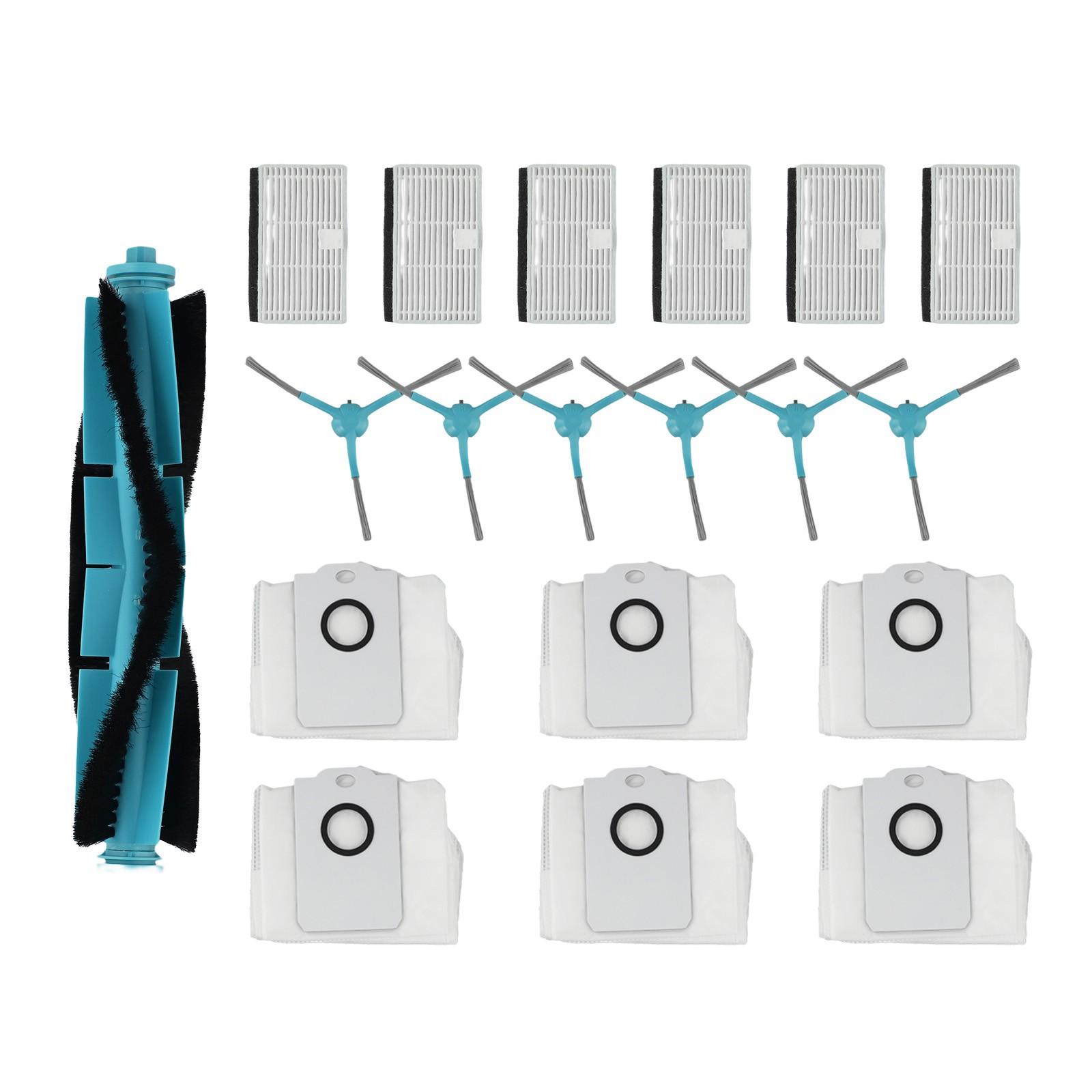 

Side Brush Filter Dust Bags Kit for Cecotec For Conga 9590 9990 Ultra Power AI