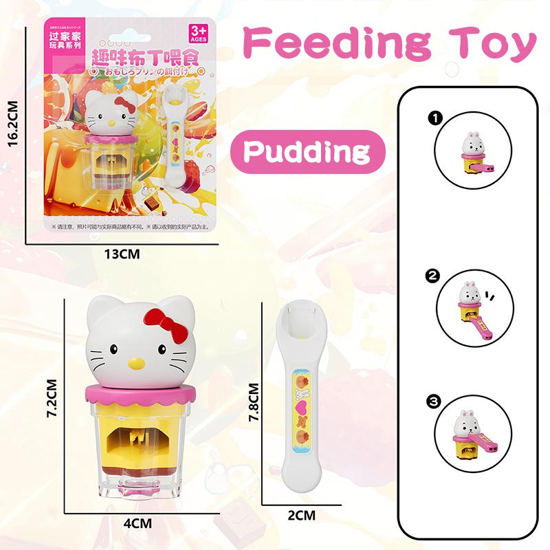 

Kawaii Feeding Plaything For Kids Birthday Gifts Feeding Toys Ornament Kuromi Fans Feeding Gifts Animation Anime Peripherals As show