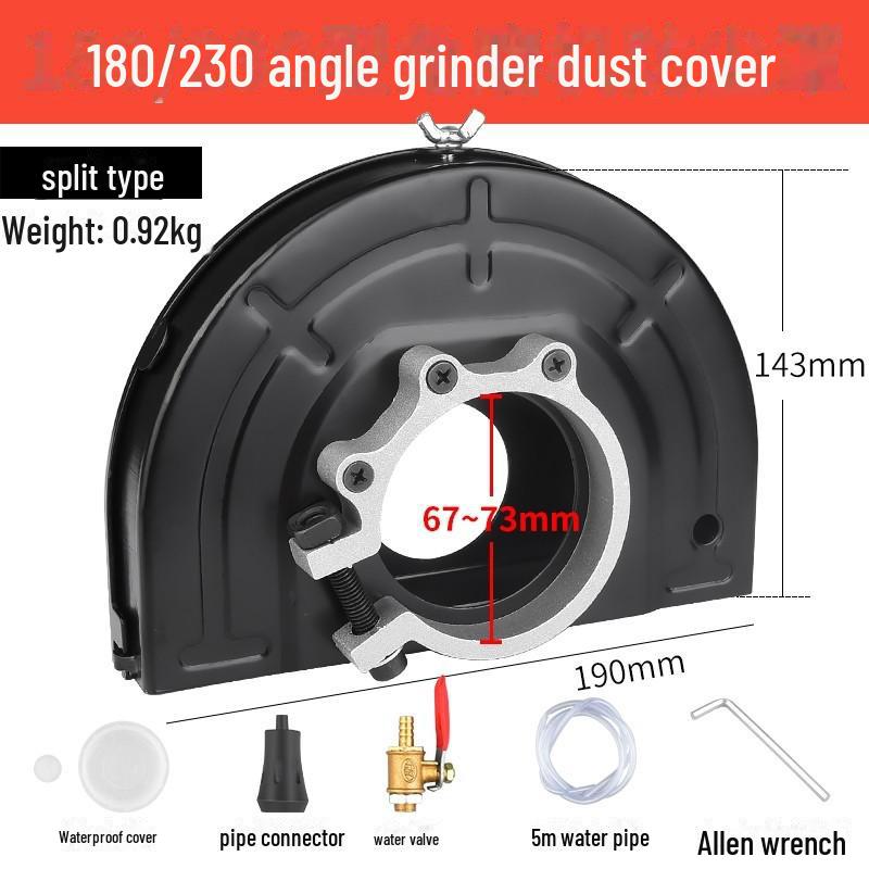 Ochranný kryt proti prachu pro brusný kotouč úhlové brusky