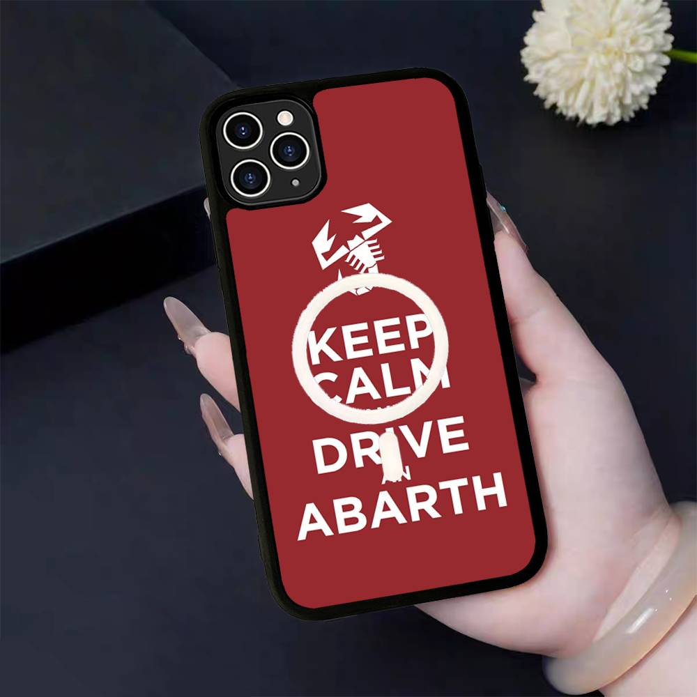 A-Abarth LOGO For Magsafe Magnetic Phone Case For IPhone 17 16 Pro Max 15 Plus 14 13 12 11 Cover