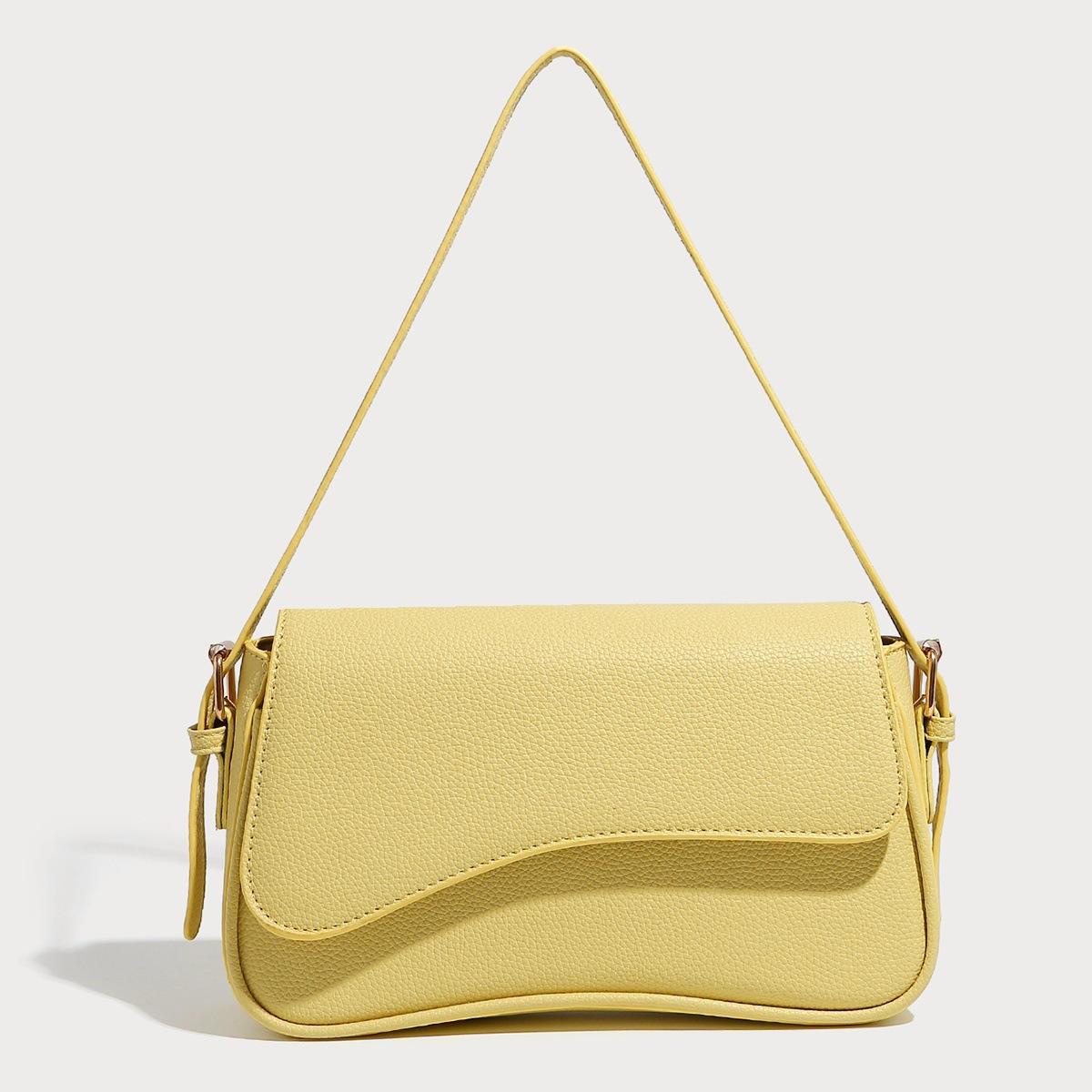 Women s shoulder bag retro simple versatile underarm bag feeling niche design fashionable single shoulder underarm bag