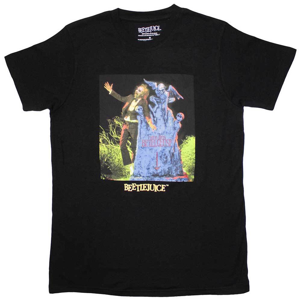 Битлджус Унисекс Футболка: Могила (большой) 2XL