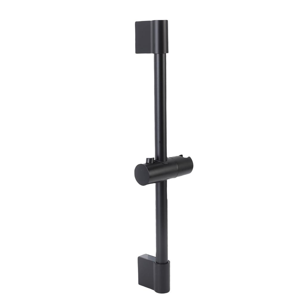 Shower Slide Bar Round Metal Handheld Shower Sliding Bar with   Shower Head Holder for Bathroom 40cm