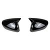 For Subaru Crosstrek  2024 ABS Plastic Car Rearview Side Mirror Cover Wing Cap Exterior Door Trim Adhesive Sticker Parts