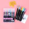 12-Color Glitter Pastel Pen & Highlighter Set for Kids