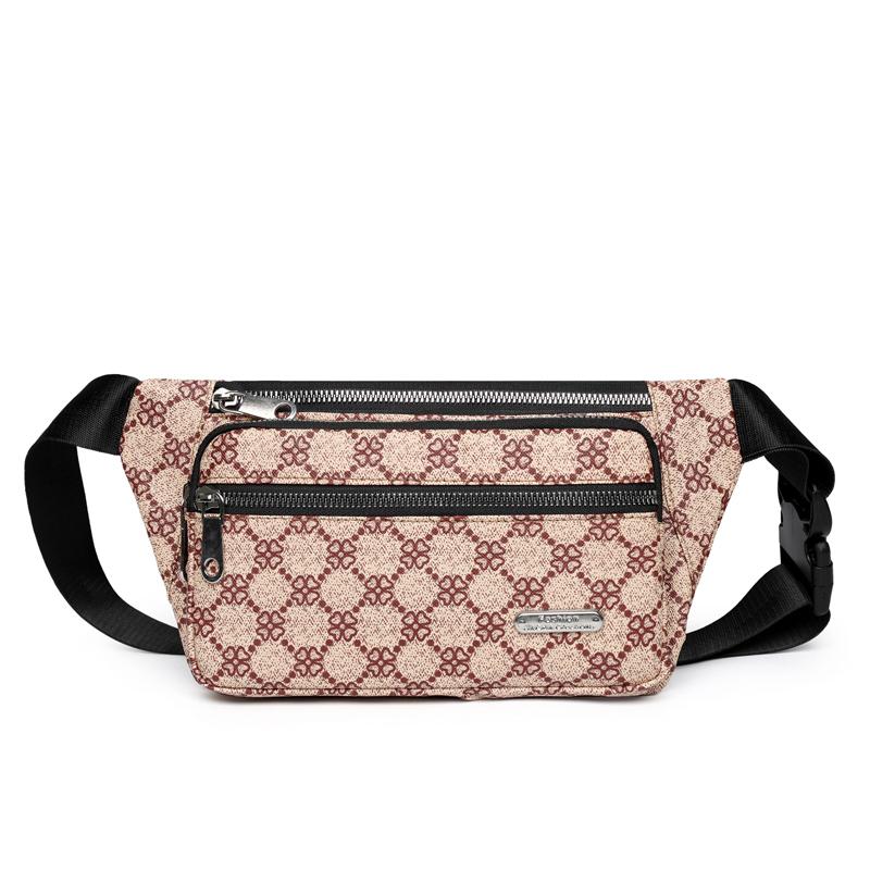 Waist Bag Men Belt Pack Waterproof Sports Travel Phone Pouch Messenger Pouch Fashion Chest Bag Men Hip Waist Pack Shoulder Bags