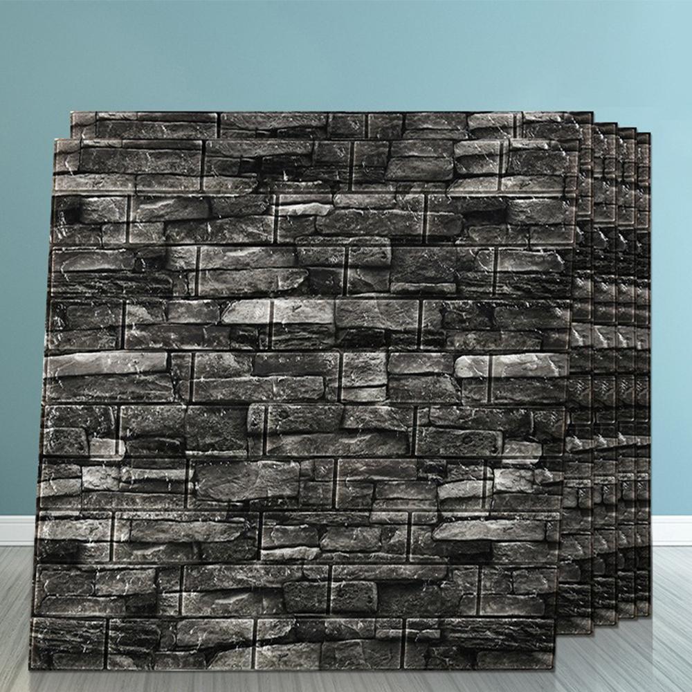 

Living Room Wall Stickers Decoration Adhesive Wall Wallpaper Self-adhesive Panels Kitchen Decorations Sheet Paper Waterproof 1Pcs