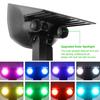 2/4Pcs Solar Spotlights Outdoor Waterproof Adjustable Wall Front Rear Lighting Landscape Lights for