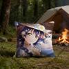 UUmi SSonoda Pillow Cover Polyester Square Cushion Case  cm Decorative for Home Couch Bed Car Decor