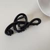 Elegant Music Note Matte Hair Clip for Women
